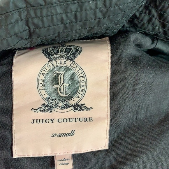 Juicy Couture Women’s Black Puffer Winter Jacket Size XS - Picture 7 of 15